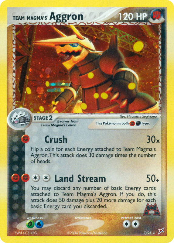 Team Magma's Aggron